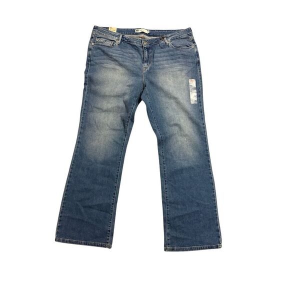 Brand New Levi’s 590 Fuller Waist Bootcut Denim Jeans Plus Size 18 - Picture 4 of 16